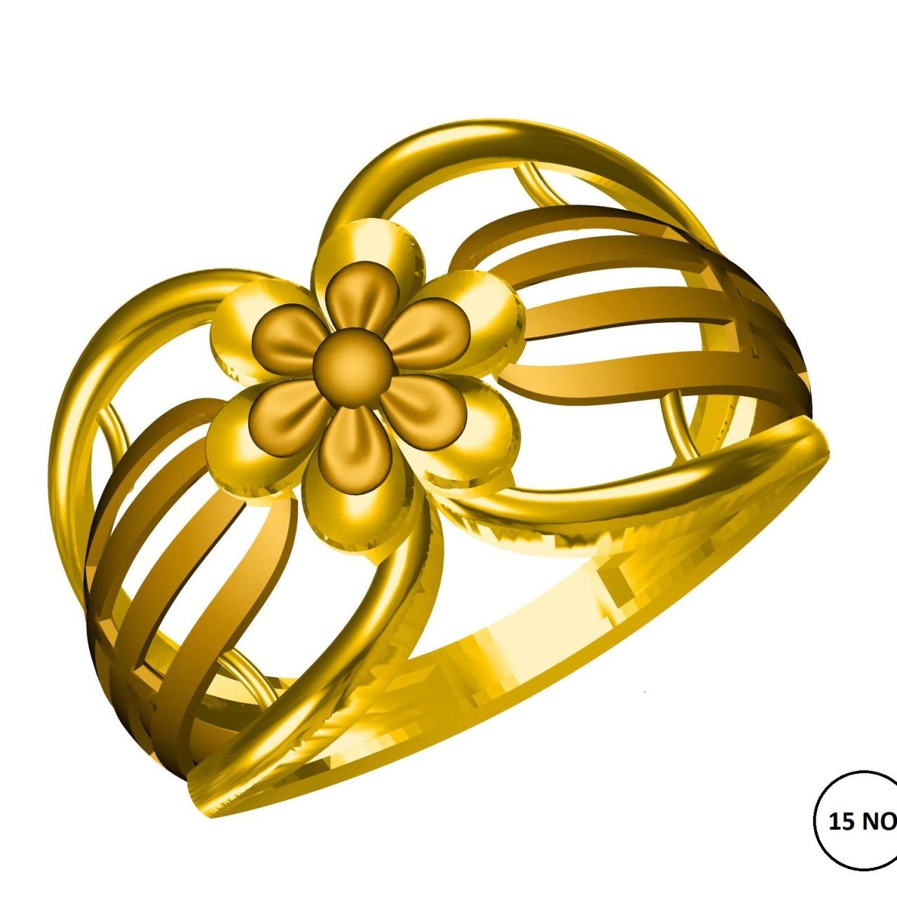 PAPER CASTING LADIES RING (DZLR-56895)