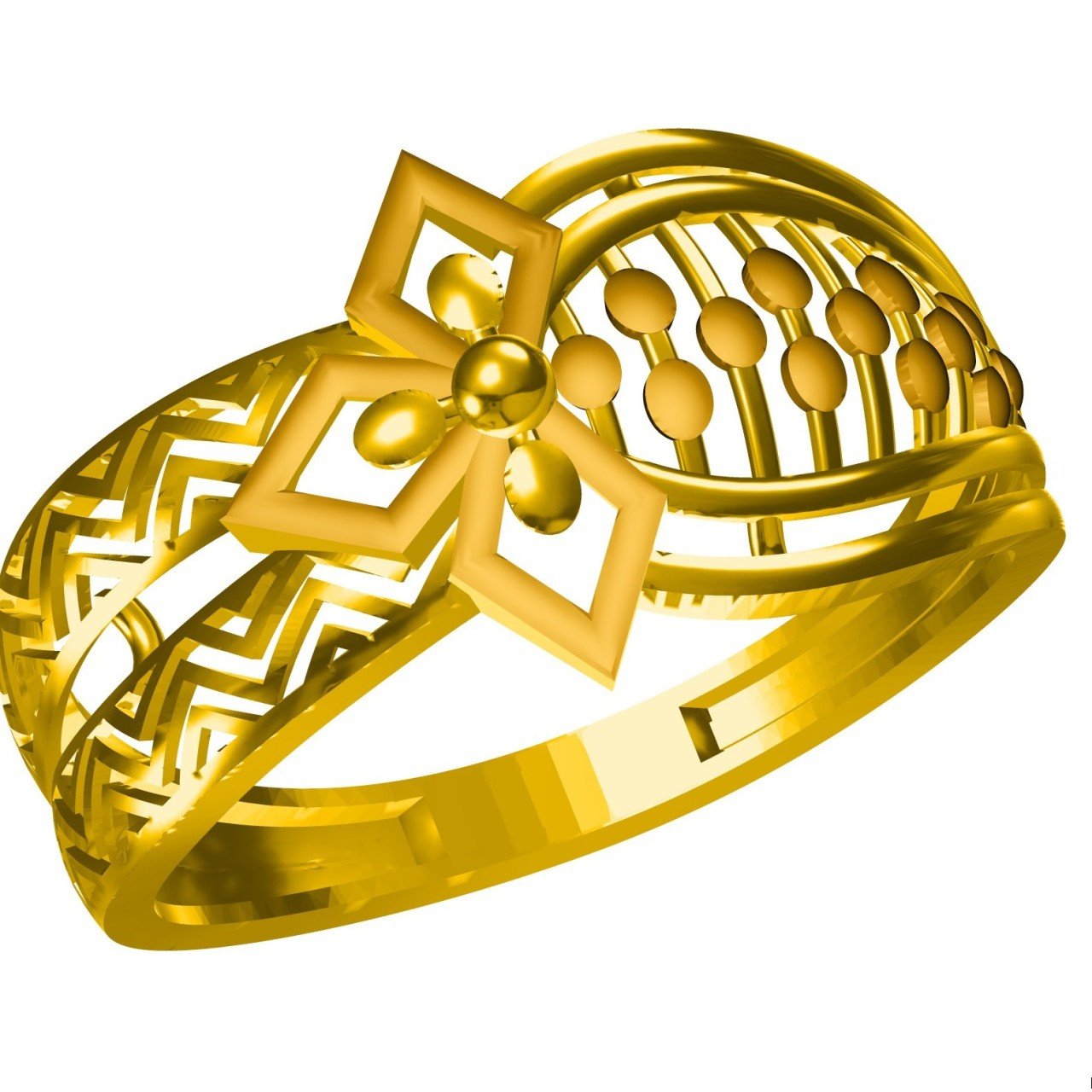 PAPER CASTING LADIES RING (DZLR-56918)