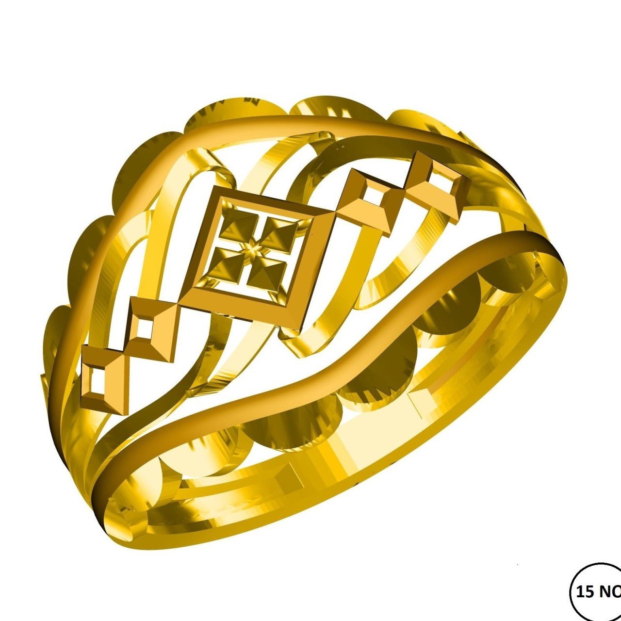 PAPER CASTING LADIES RING (DZLR-56939)