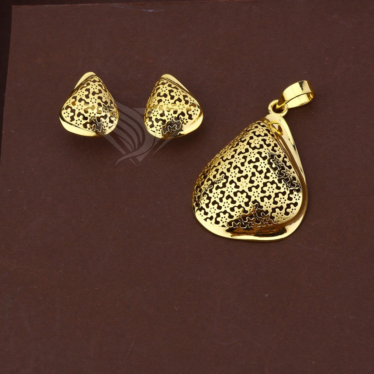 Plain Pendant Set (DZPS-22807-P)