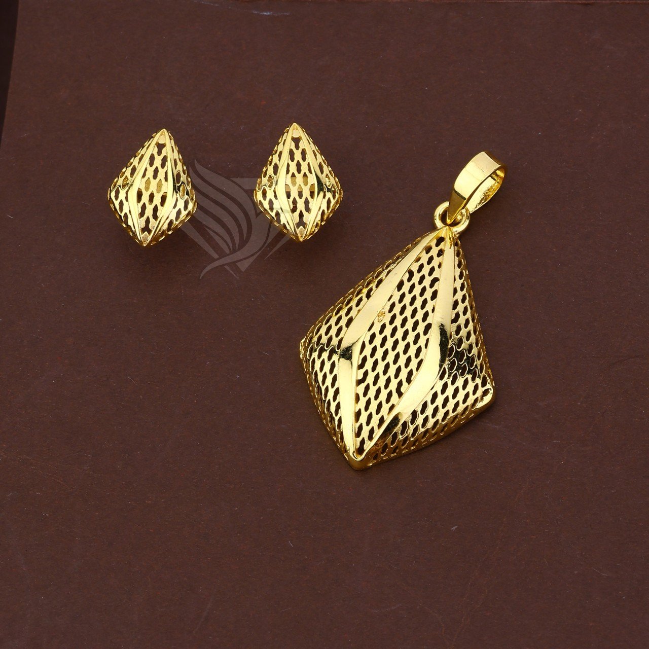 Plain Pendant Set (DZPS-22813-P)