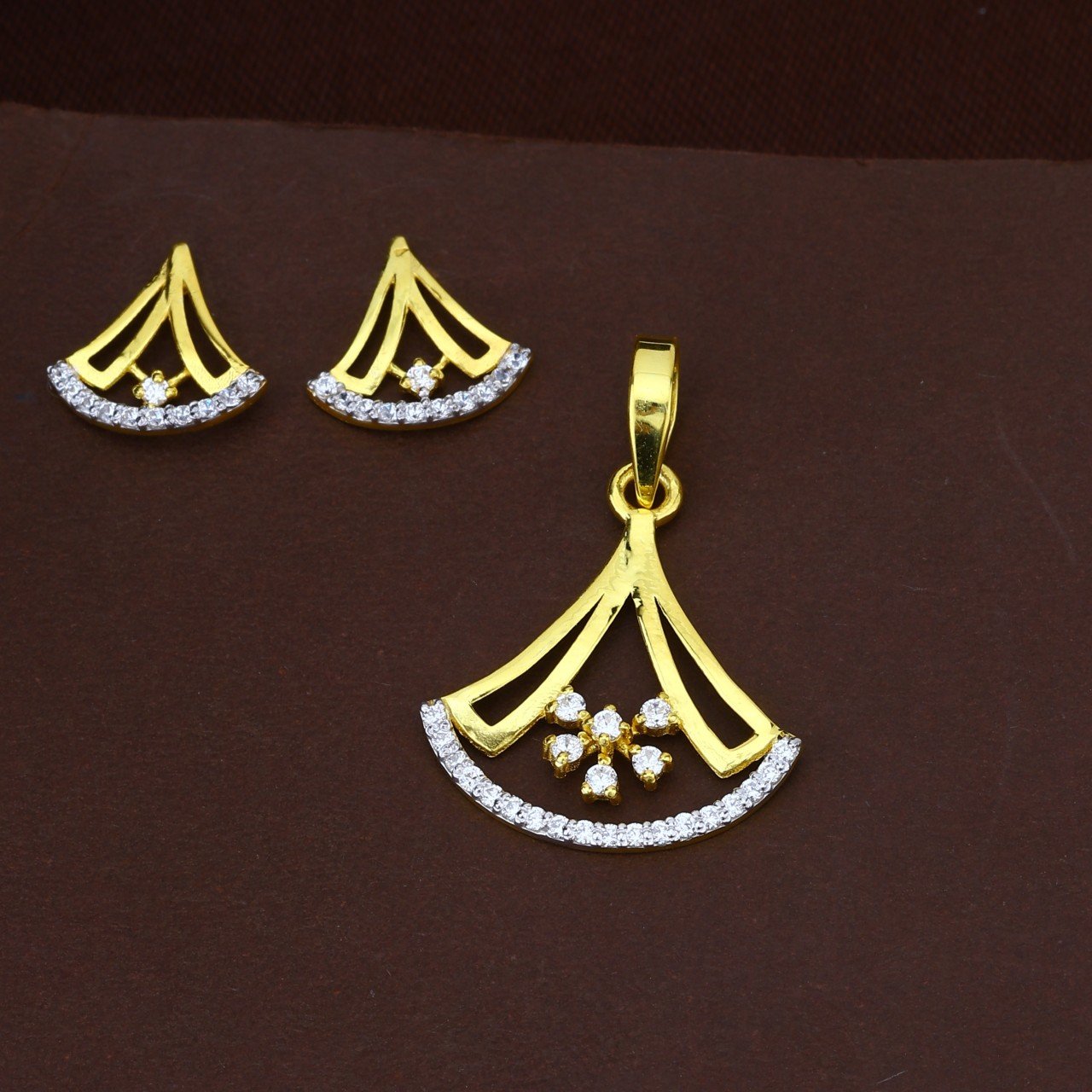 CZ Pendant Set (LPS-1667-P)