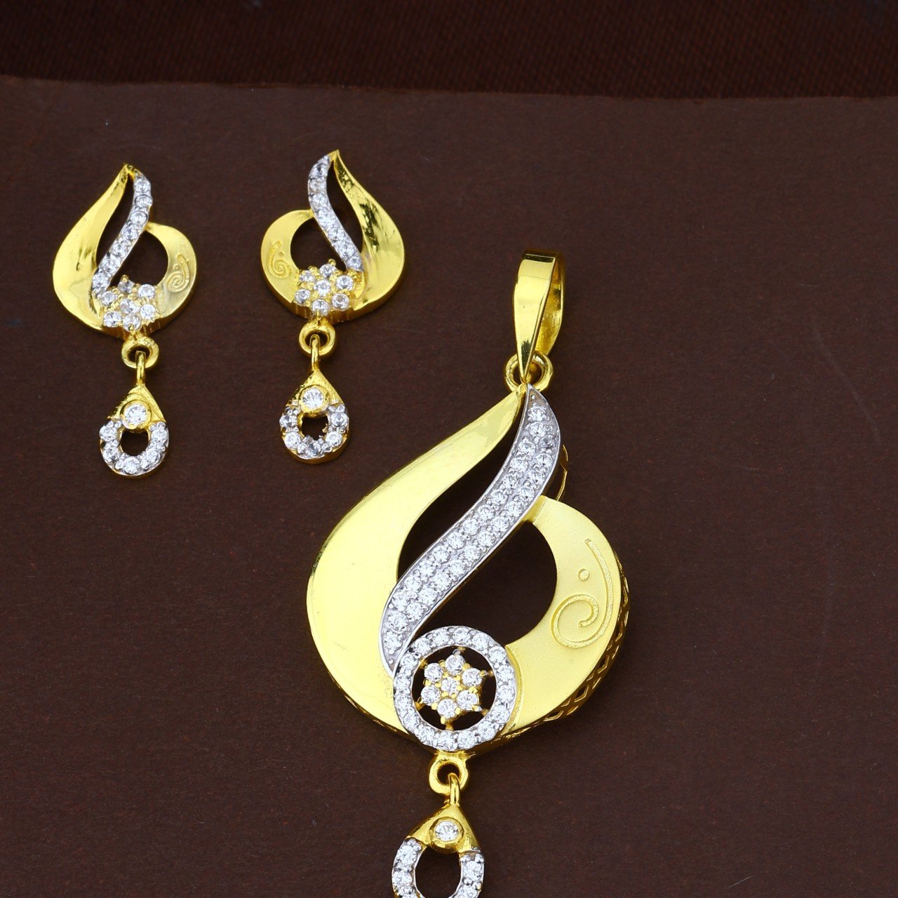 CZ Pendant Set (RPS-969-P)