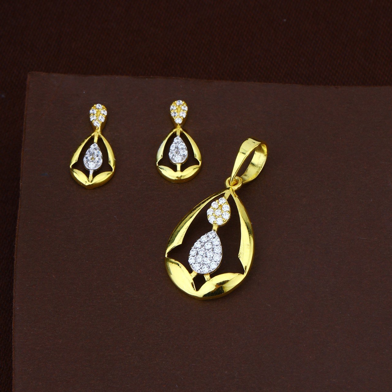 CZ Pendant Set (LPS-1882-P)